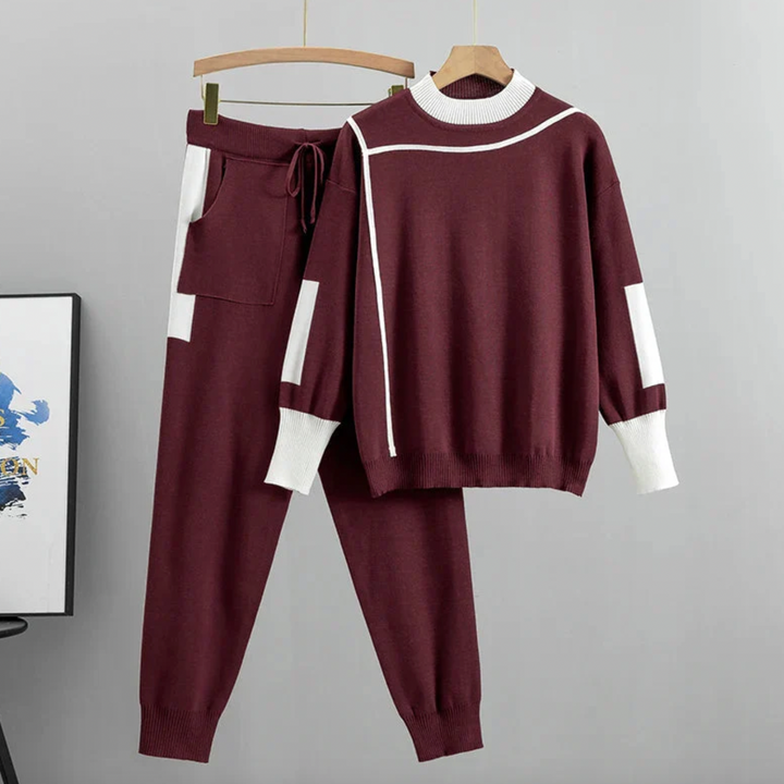 Bella Stride| Francesca - Set of long-sleeved knitted jumpers