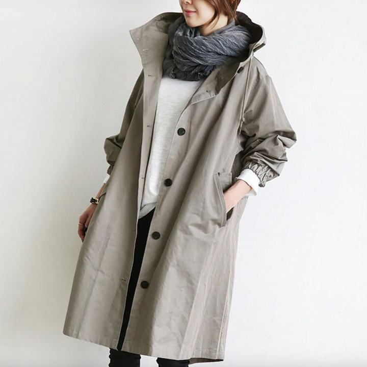 Bella Stride| Mandy™ - Stylish Waterproof Trench Coat