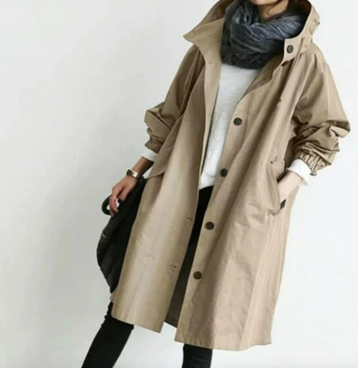 Bella Stride| Mandy™ - Stylish Waterproof Trench Coat