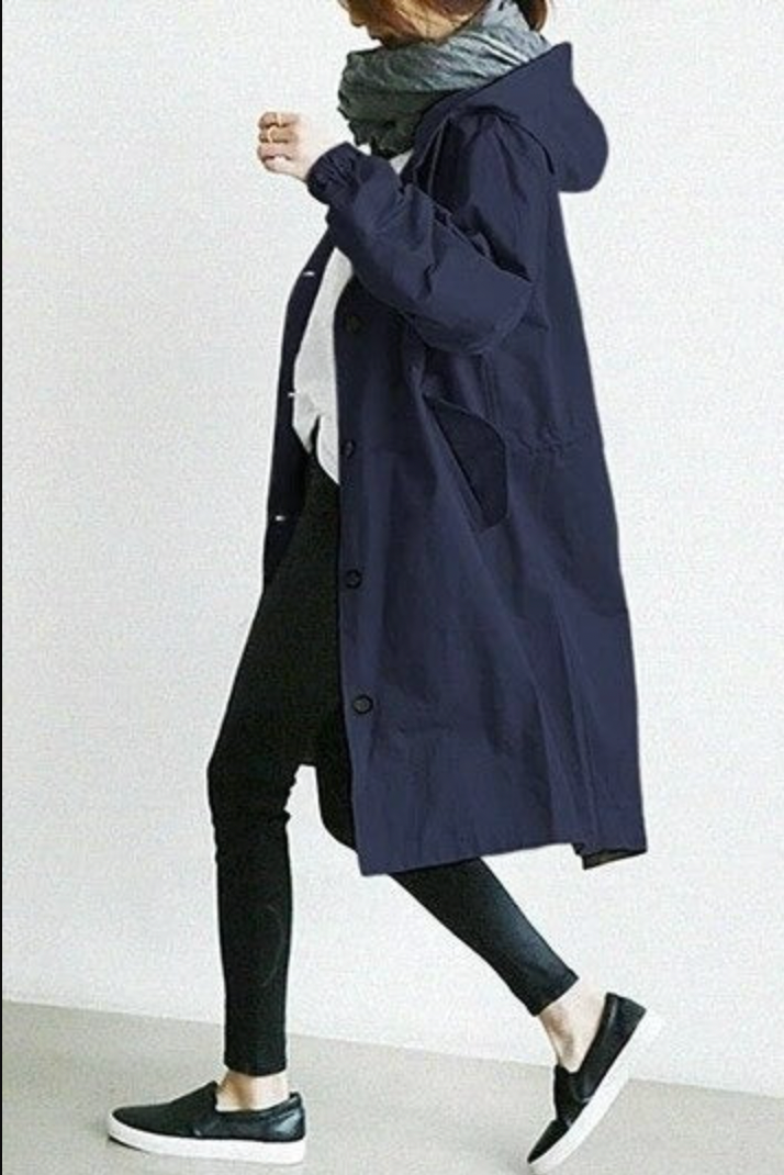 Bella Stride| Mandy™ - Stylish Waterproof Trench Coat