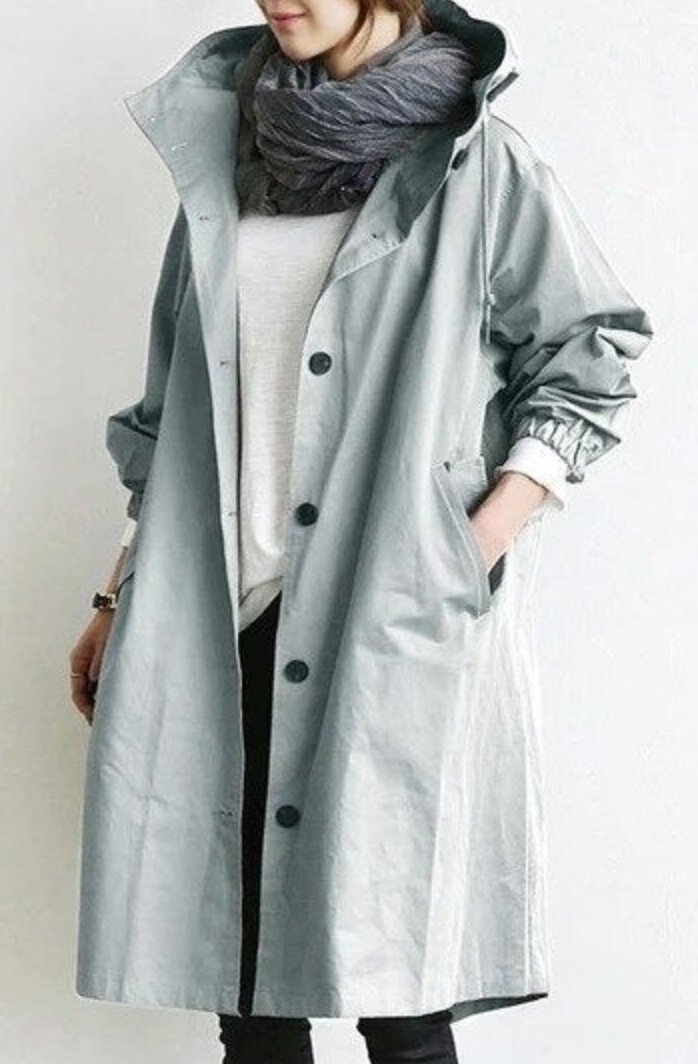 Bella Stride| Mandy™ - Stylish Waterproof Trench Coat