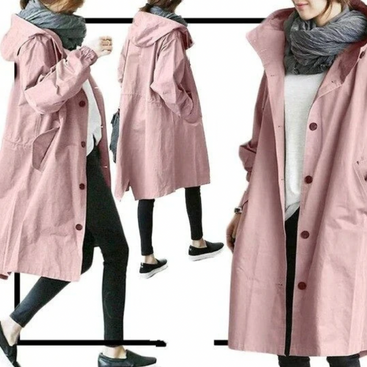 Bella Stride| Mandy™ - Stylish Waterproof Trench Coat