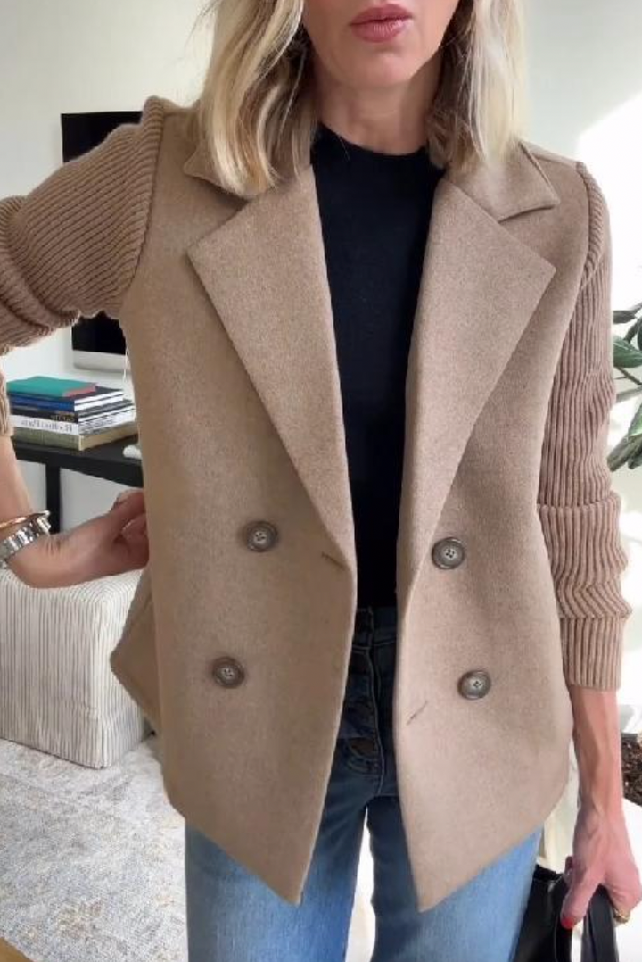 Bella Stride| Alesia- Women's Stylish Casual Button Blazer