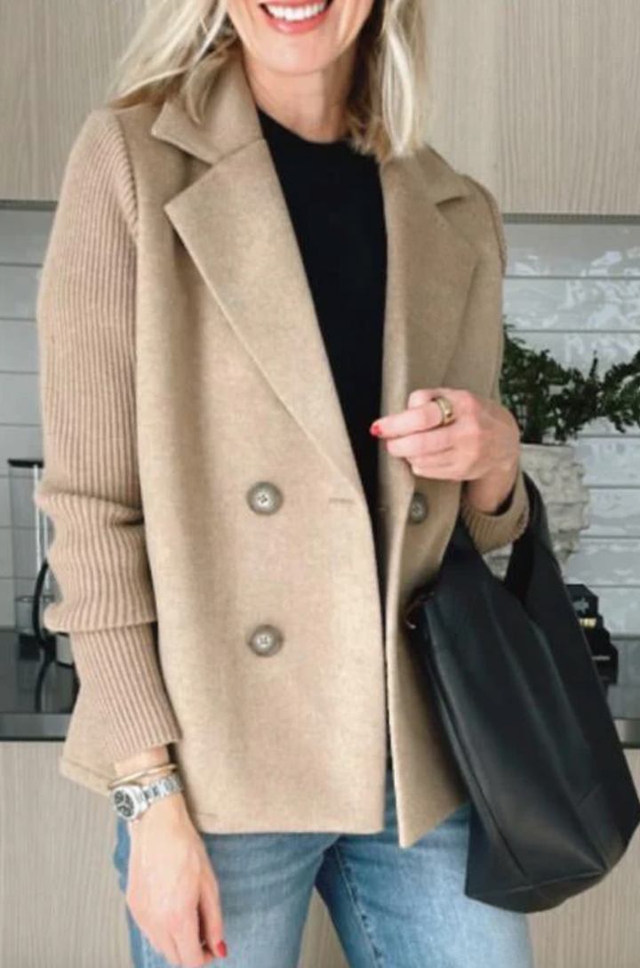 Bella Stride| Alesia- Women's Stylish Casual Button Blazer
