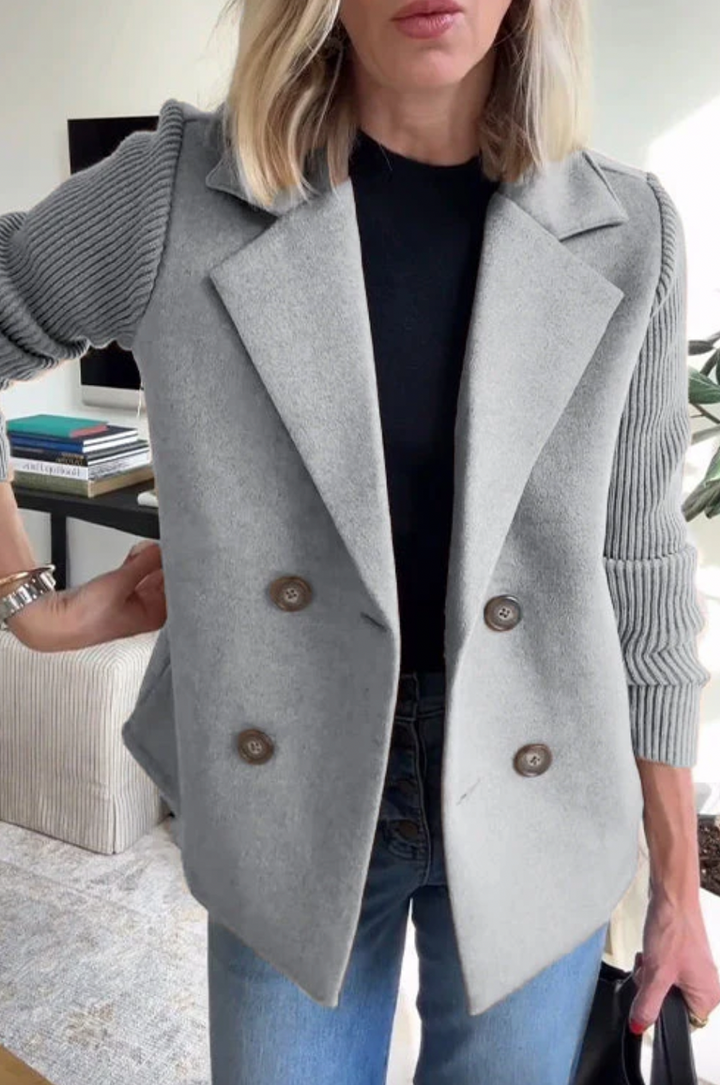 Bella Stride| Alesia- Women's Stylish Casual Button Blazer