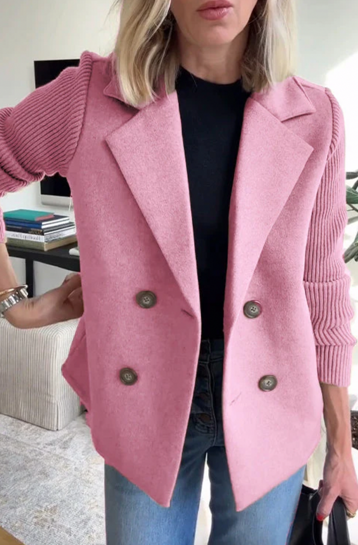 Bella Stride| Alesia- Women's Stylish Casual Button Blazer
