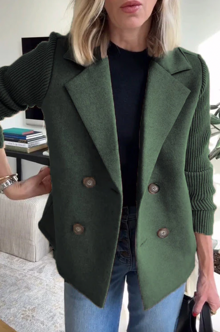 Bella Stride| Alesia- Women's Stylish Casual Button Blazer
