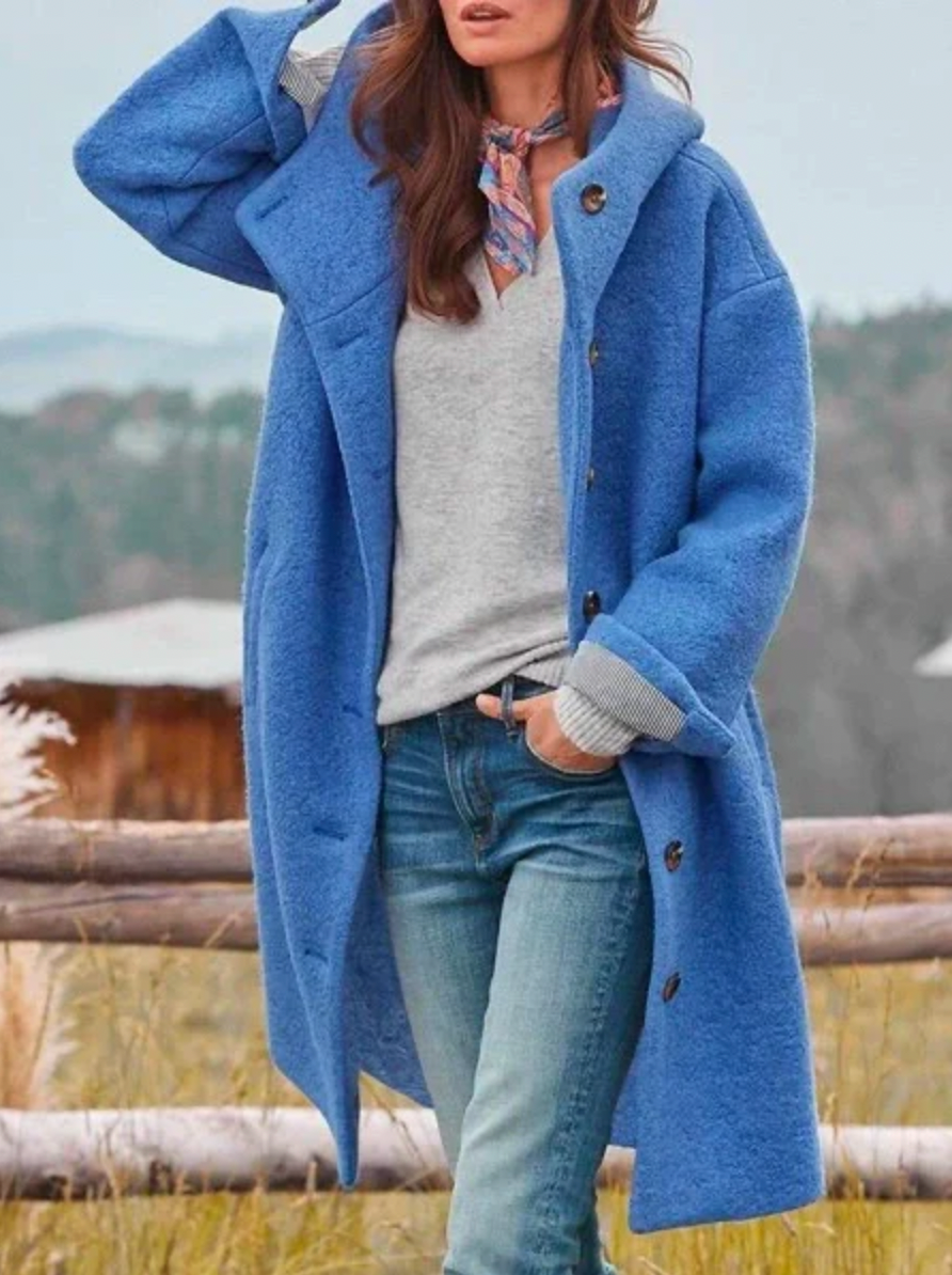 Bella Stride| Audrey- Cozy Button-Up Outdoor Jacket