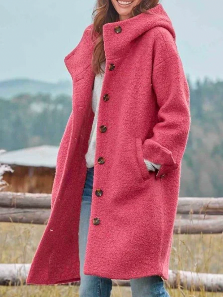 Bella Stride| Audrey- Cozy Button-Up Outdoor Jacket