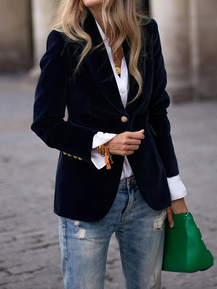 Bella Stride| Miranda - Timeless Velvet Blazer