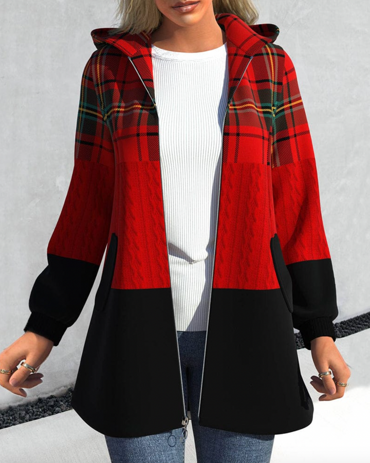 Bella Stride| Checked Jacket for Women