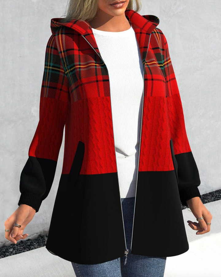 Bella Stride| Checked Jacket for Women
