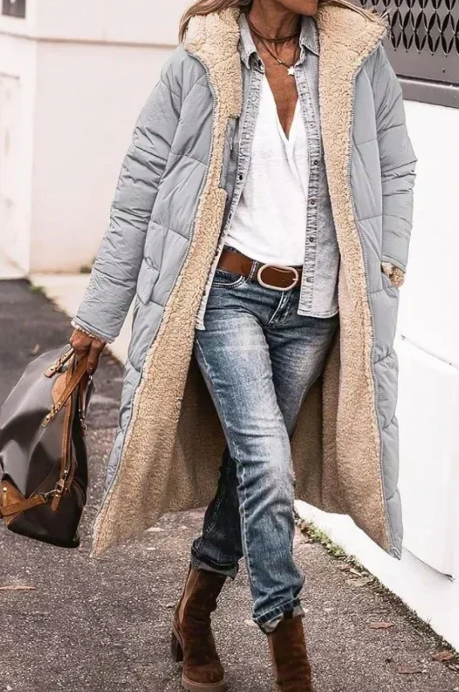 Elowen™- Reversible Fur Jacket