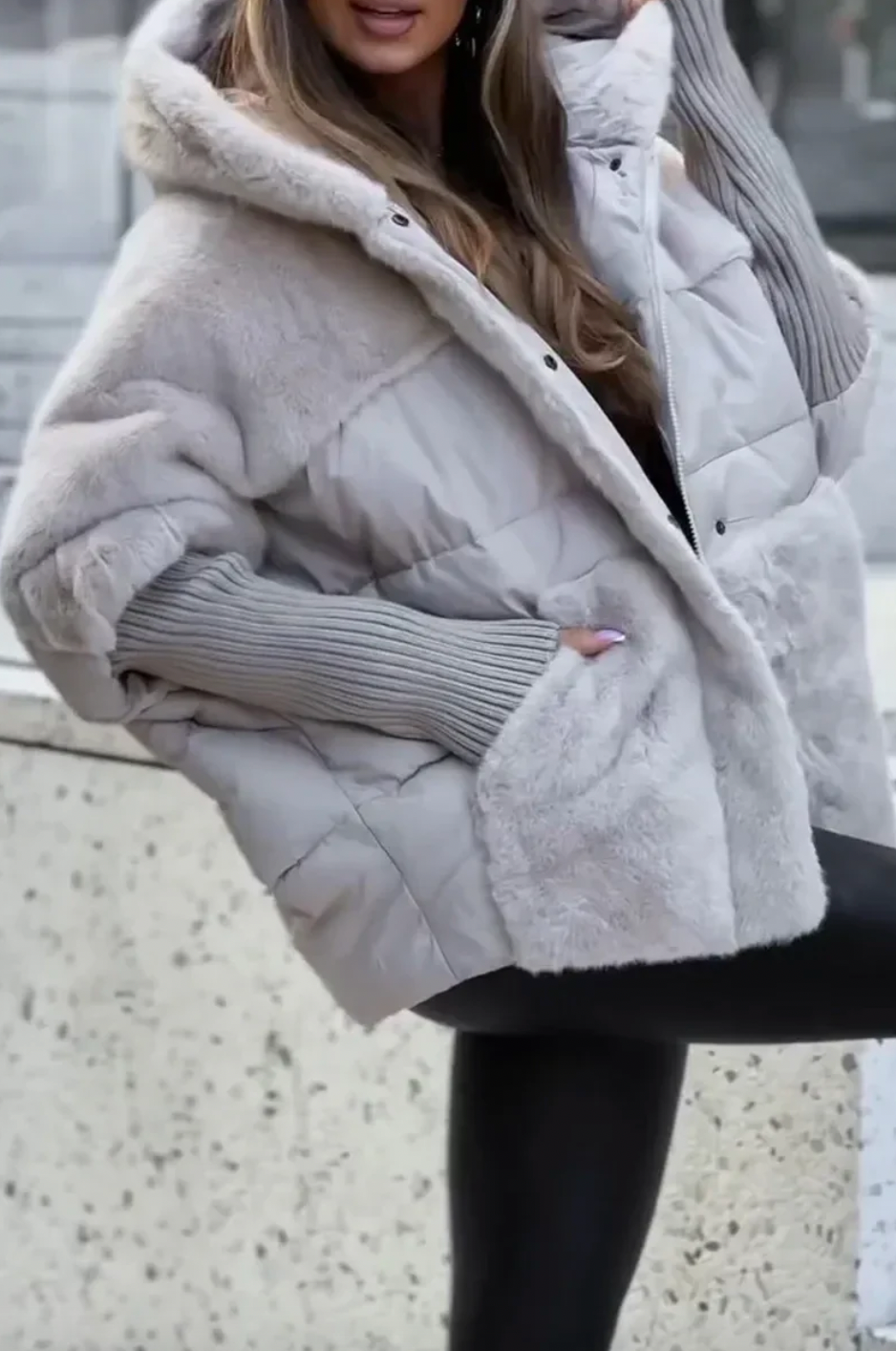 Bella Stride| Lucy- Cozy Layered Winter Jacket