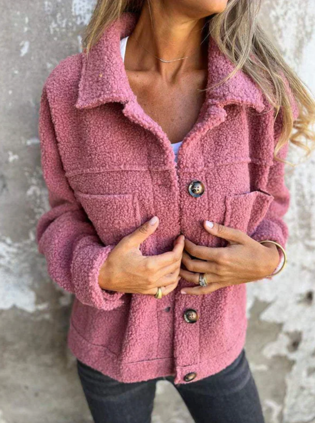 Bella Stride| Dion - Short jacket with lapels