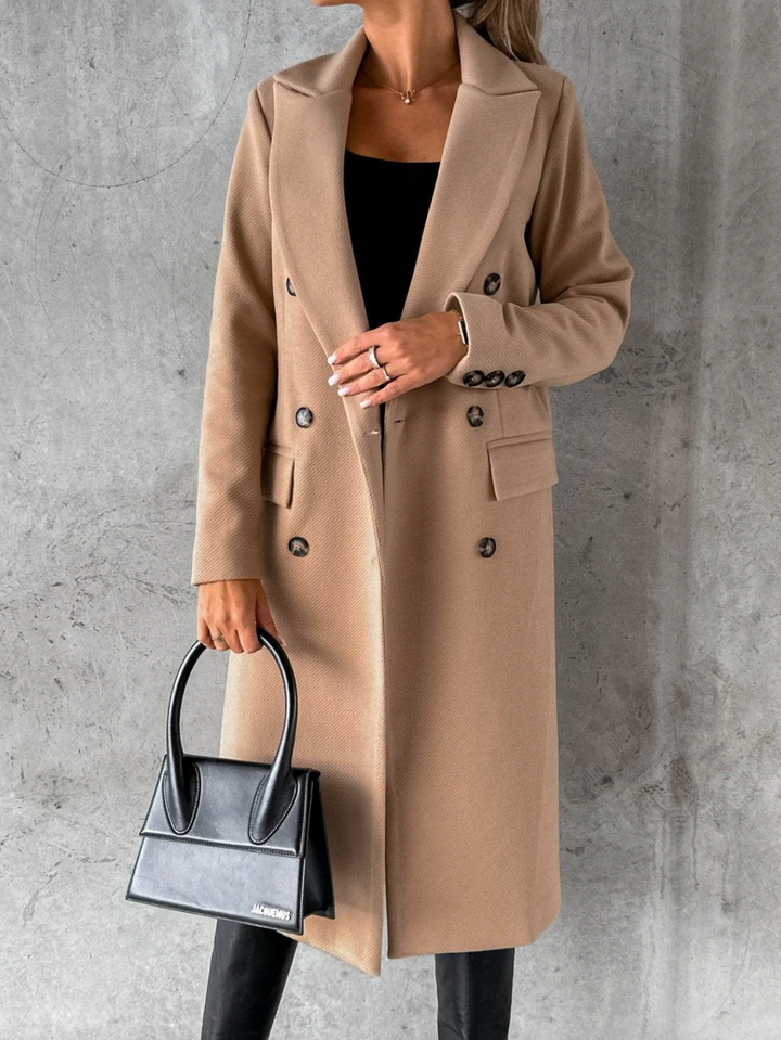 Bella Stride| Kate™- Woolen Coat Long Fit Women