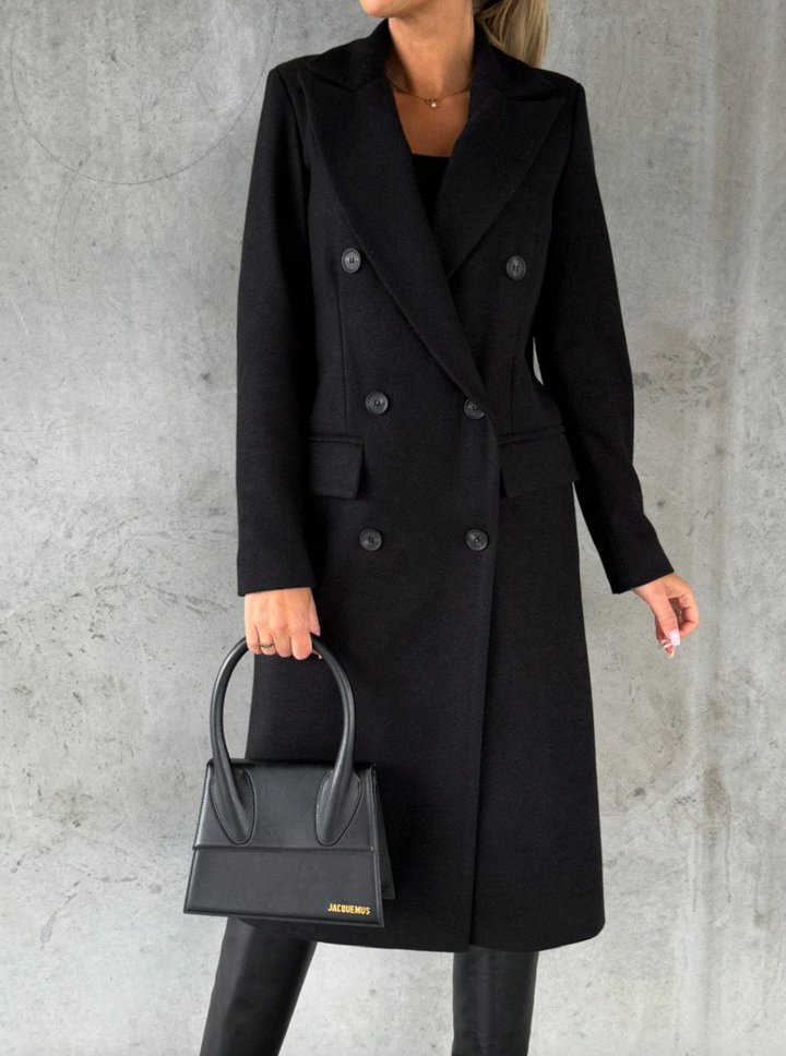 Bella Stride| Kate™- Woolen Coat Long Fit Women