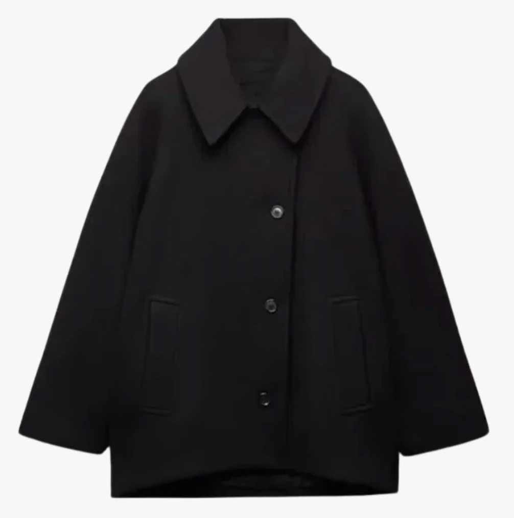 Bella Stride| Nikkie Wool Coat- Stylish Warm Outerwear