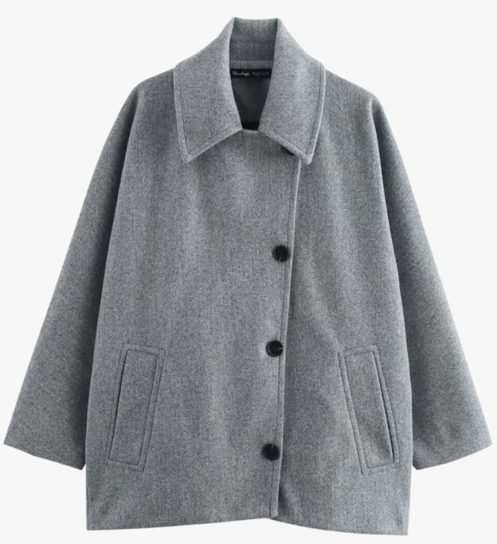 Bella Stride| Nikkie Wool Coat- Stylish Warm Outerwear