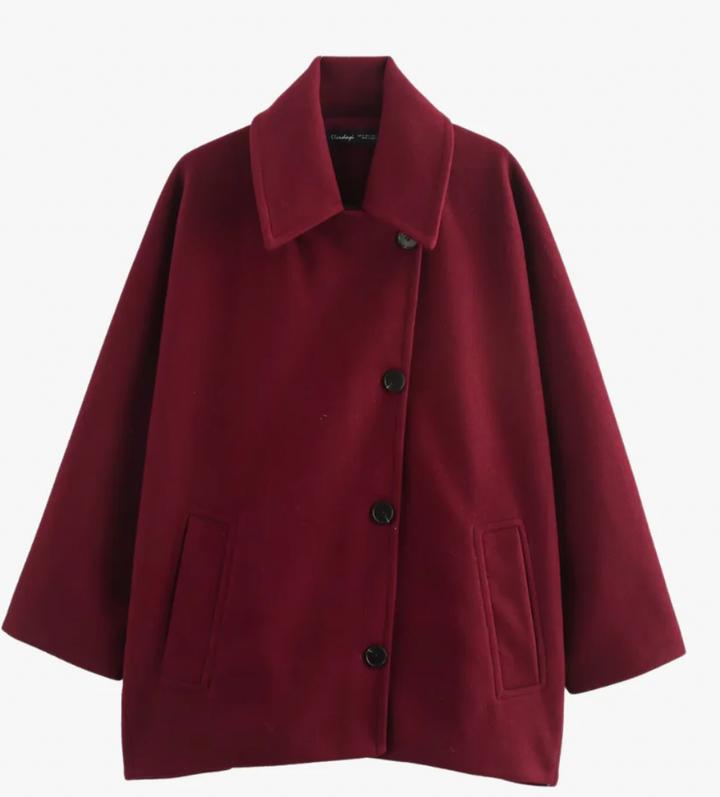 Bella Stride| Nikkie Wool Coat- Stylish Warm Outerwear