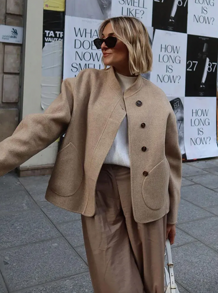 Bella Stride| Mandy Cozy Wool Coat