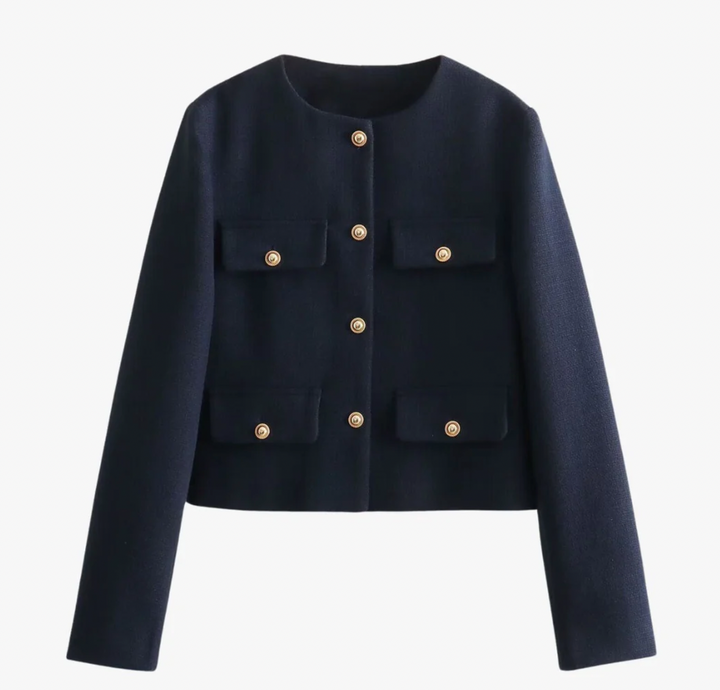 Bella Stride| Cylia- Stylish Button Blazer