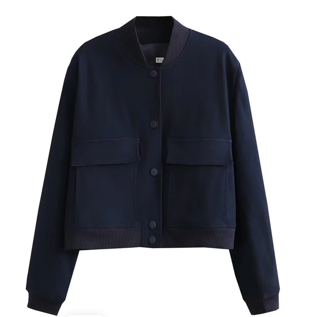 Bella Stride| Donna Bomber Jacket- Stylish, Versatile Outerwear