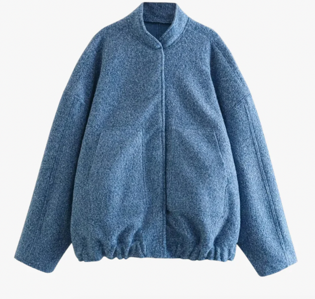 Bella Stride| Claudia Bomber Jacket - Stylish, Warm, Versatile