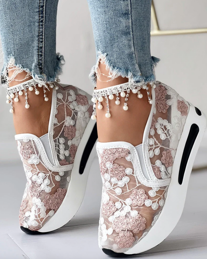 Bella Stride| Avalance™- Orietta Orthopedic Mesh Shoes