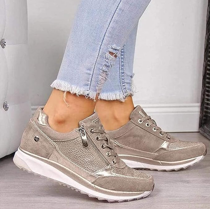 Bella Stride| Avalance™- Gabor Zip-Up Orthopedic Sneakers