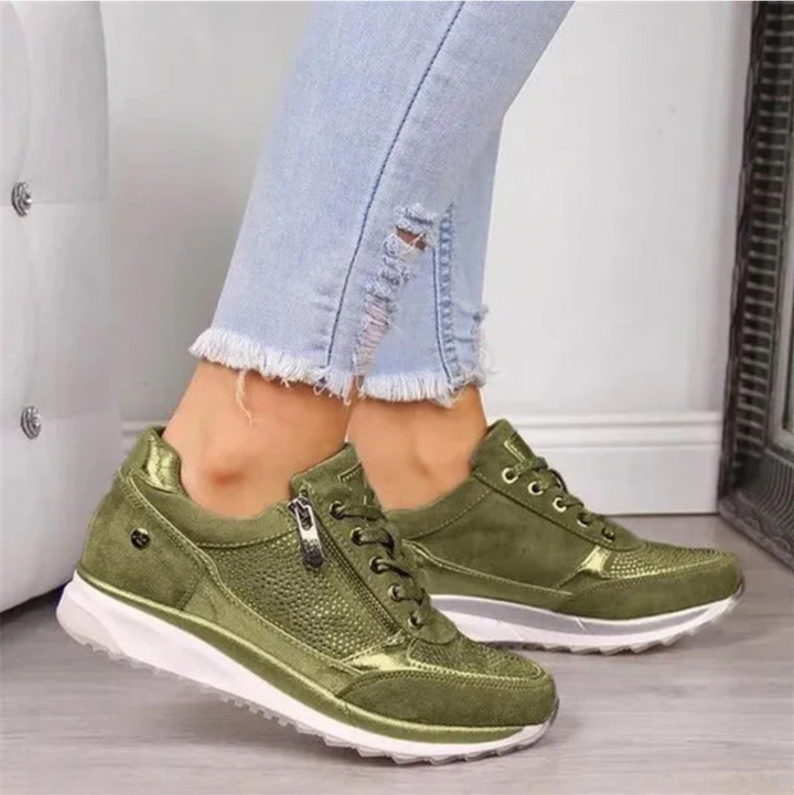 Bella Stride| Avalance™- Gabor Zip-Up Orthopedic Sneakers