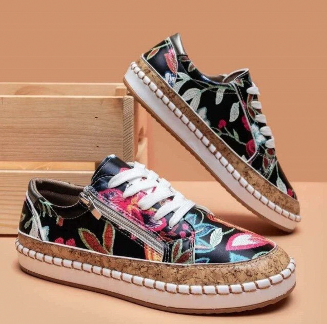Bella Stride| Avalance™- Oluchi Orthopedic Zipper Sneakers