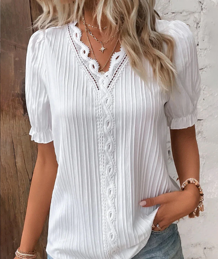 Bella Stride| Elegant Lace Top