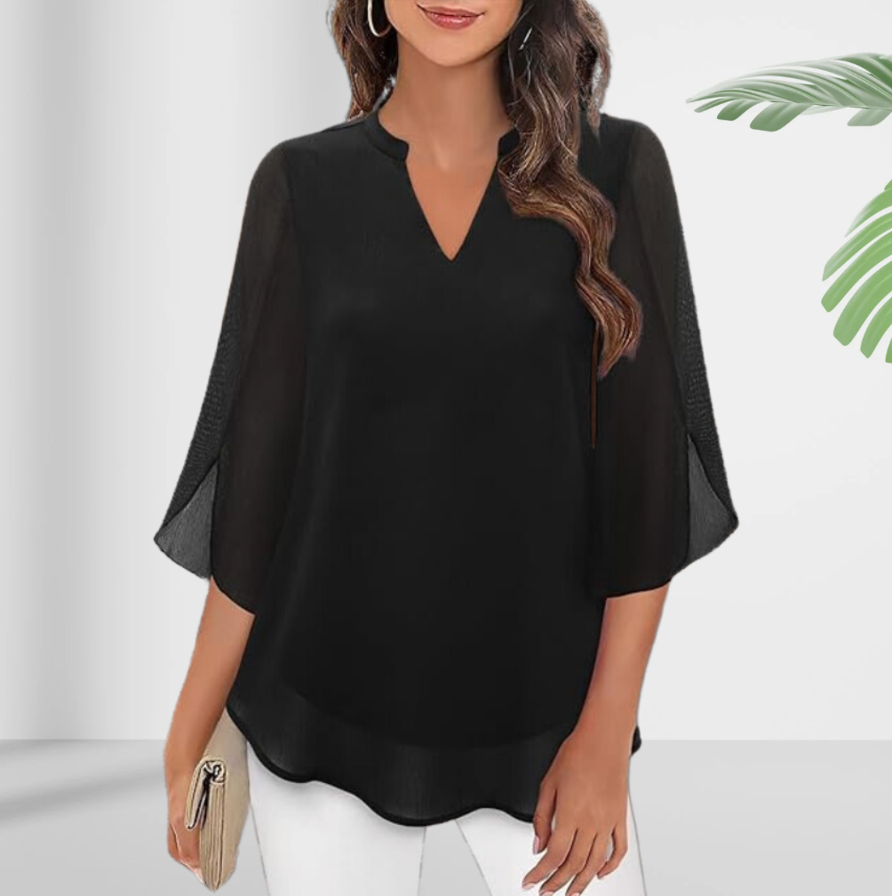 Bella Stride| Chic Layered Blouse