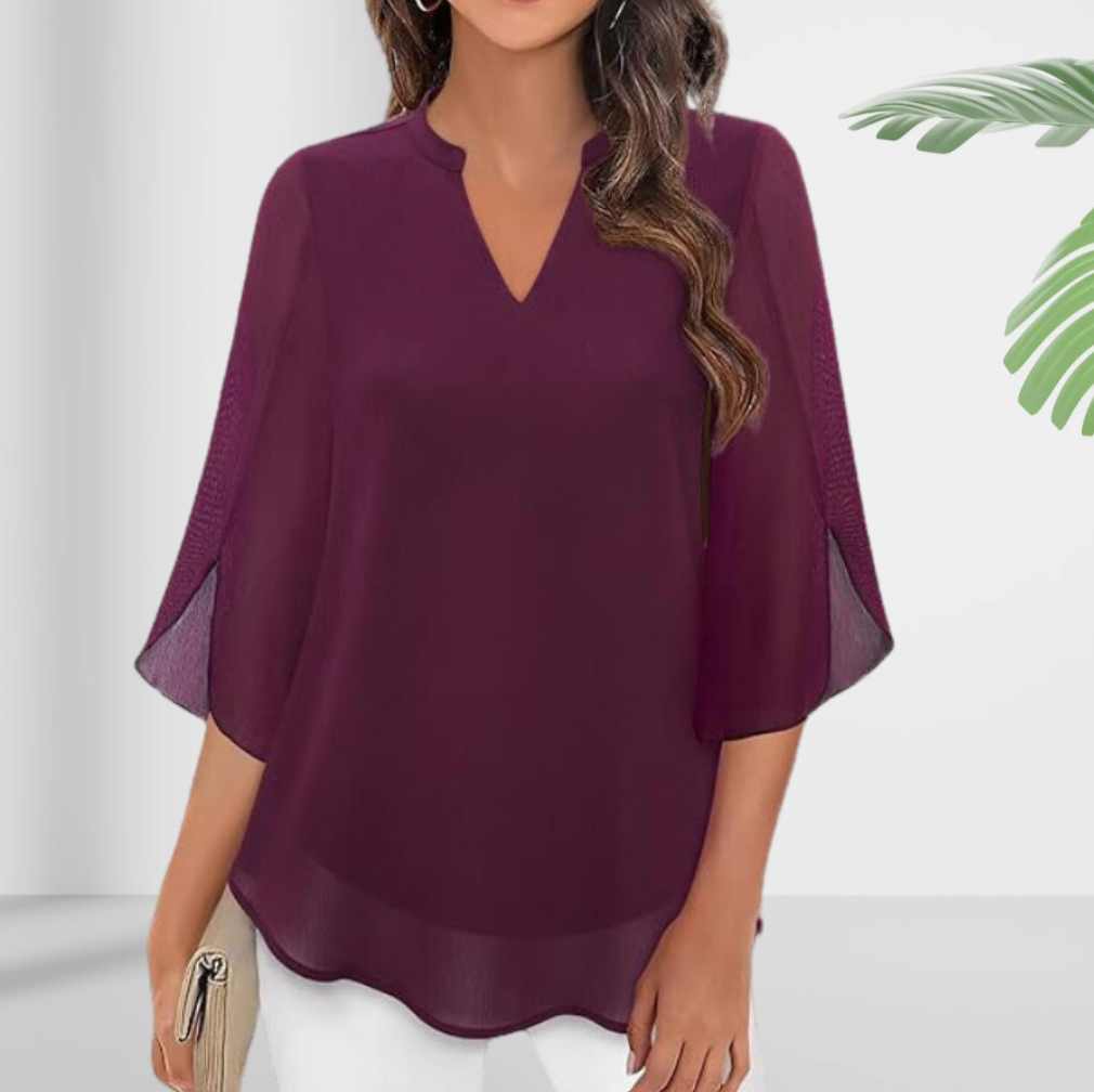 Bella Stride| Chic Layered Blouse