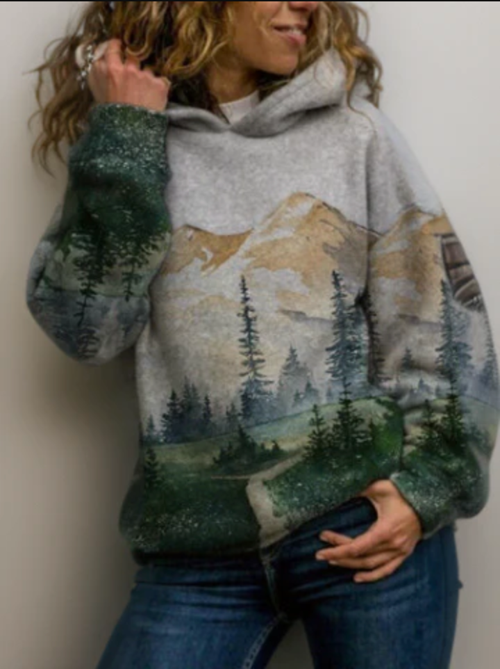 Bella Stride| Louise- Stylish and Cosy Harajuku Hoodie