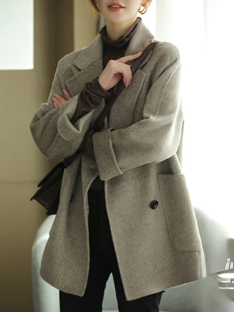 Cozy Chic Wool Coat