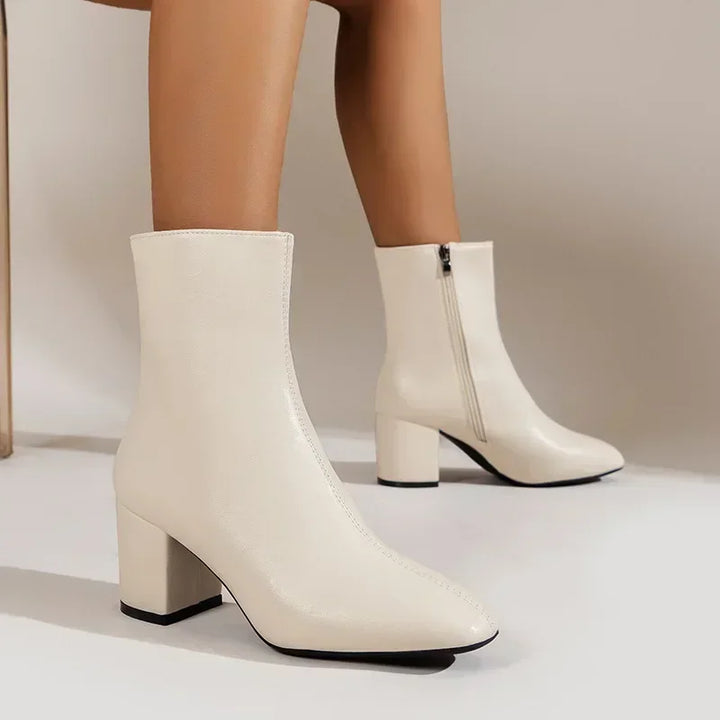 Avalance™| Liana Leather Ankle Boots