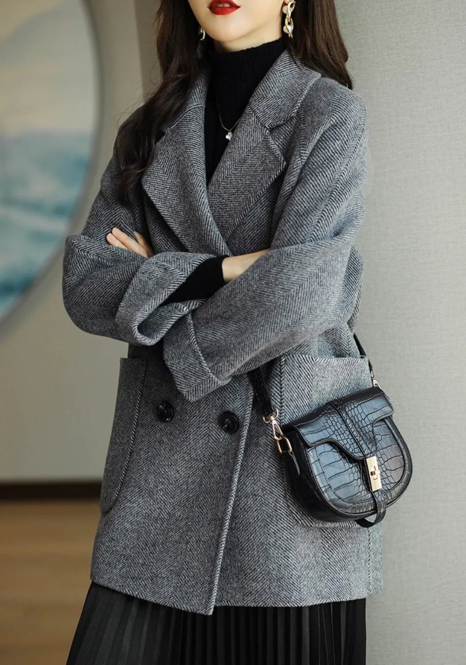 Cozy Chic Wool Coat