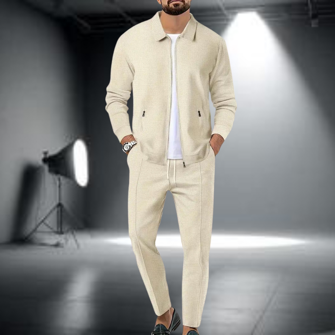 Aiden | Stylish Zip-Up Jacket Pants Set