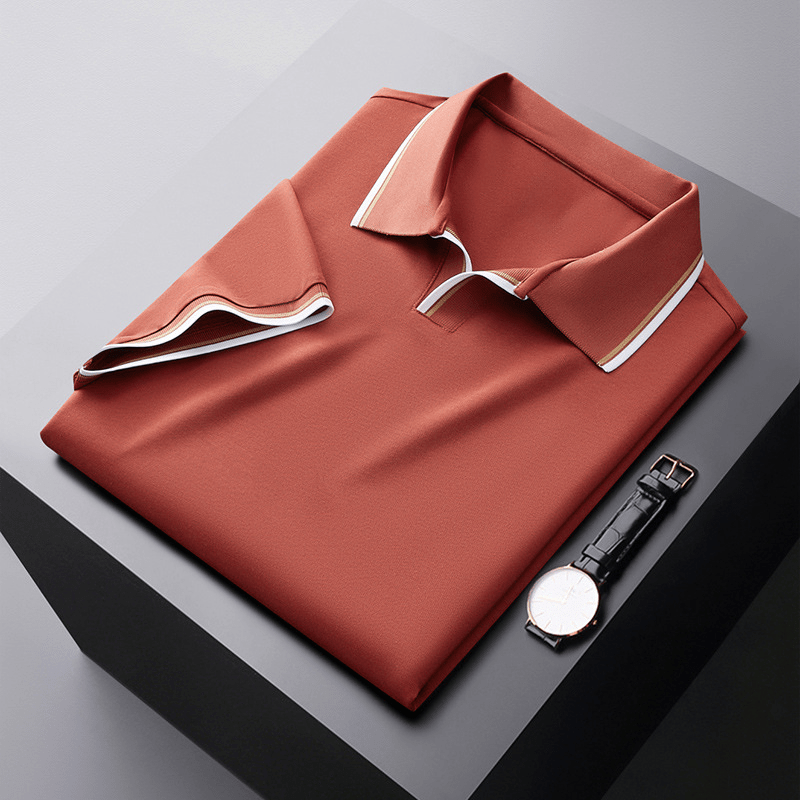 Hugo | Stylish Silk Polo Shirt