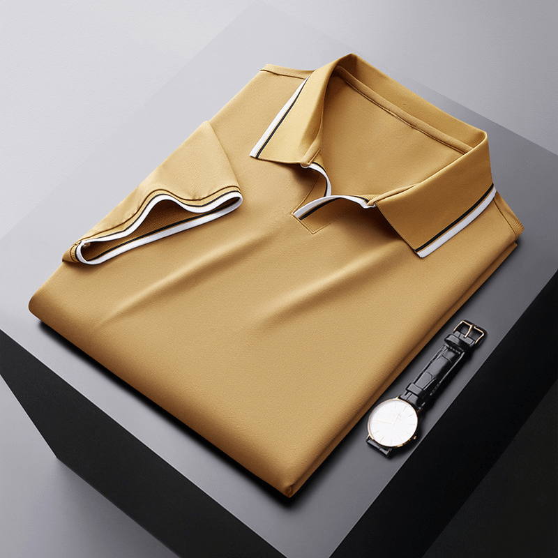 Hugo | Stylish Silk Polo Shirt