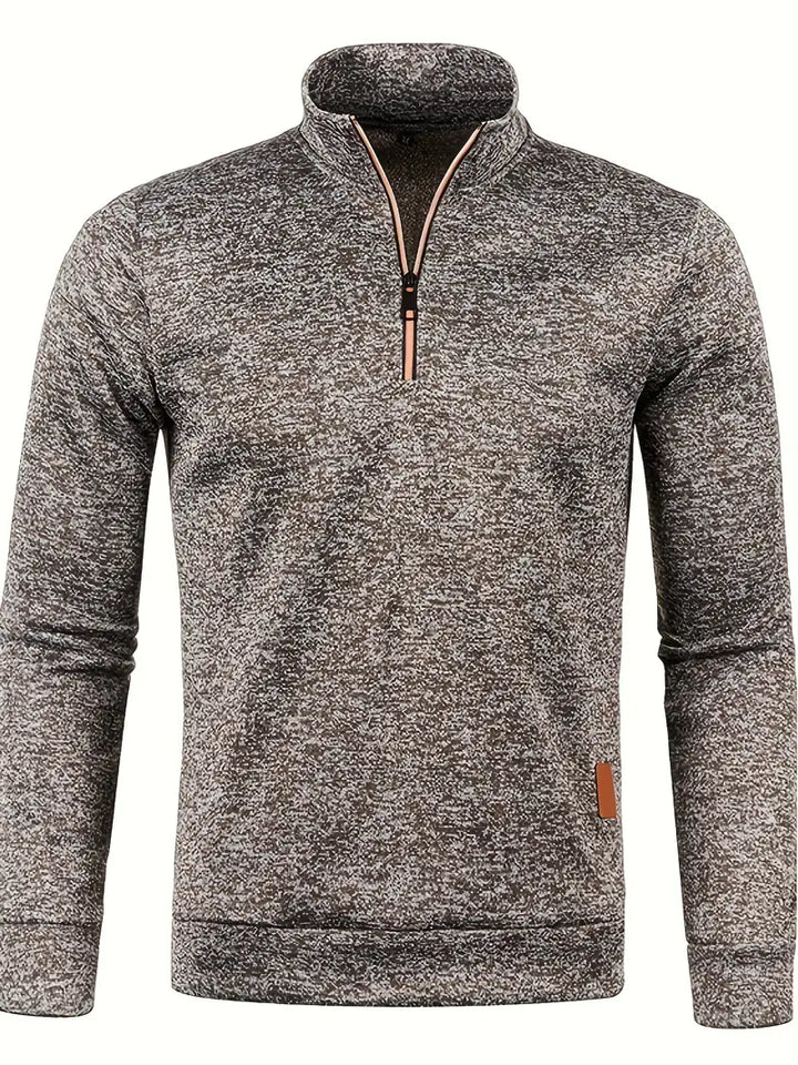 Dann | Zip-Up Pullover Sweatshirt