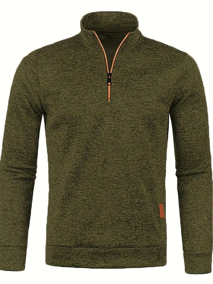 Dann | Zip-Up Pullover Sweatshirt