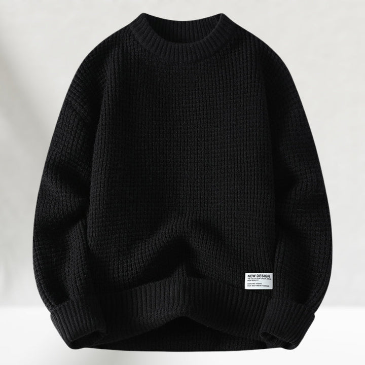 Jasper - Round Neck Knitted Sweater